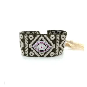 Pulsera Azteca olivo